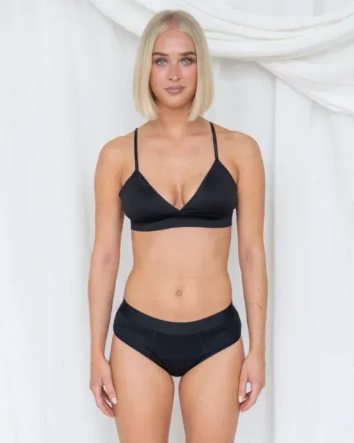 Comfy menstruatie onderbroek met mid-waist pasvorm – zachte stof, lekvrije bescherming en dagelijks comfort